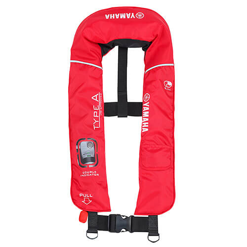 水感知膨脹式ライフジャケット ベストタイプ YWV-2620RS