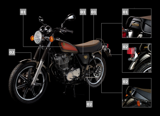 SR400（～2021） - バイク用品・バイクパーツ | ヤマハ発動機グループ 