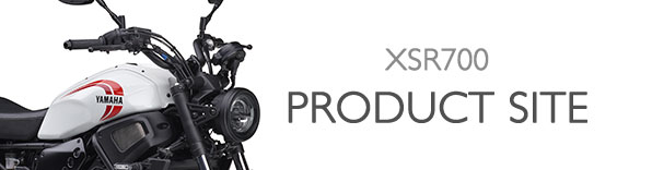 ヤマハ発動機 XSR700製品サイト