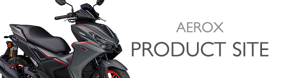 ヤマハ発動機 AEROX 製品サイト