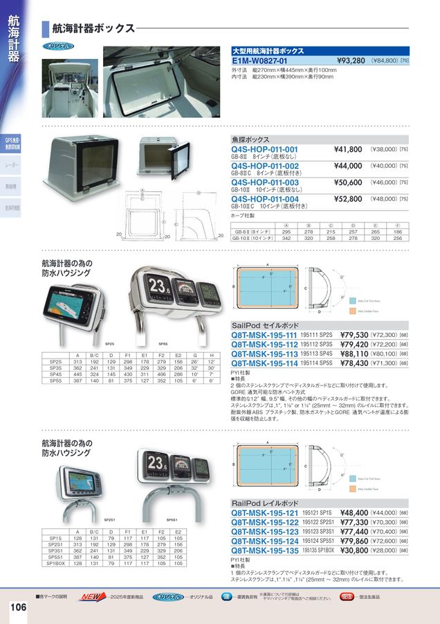 EGF・マリン◼︎計2点 3分割式FRPボート スマートタイプ 生簀 フロートセット 2WAY 2